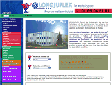 Tablet Screenshot of longjuflex-catalogue.fr